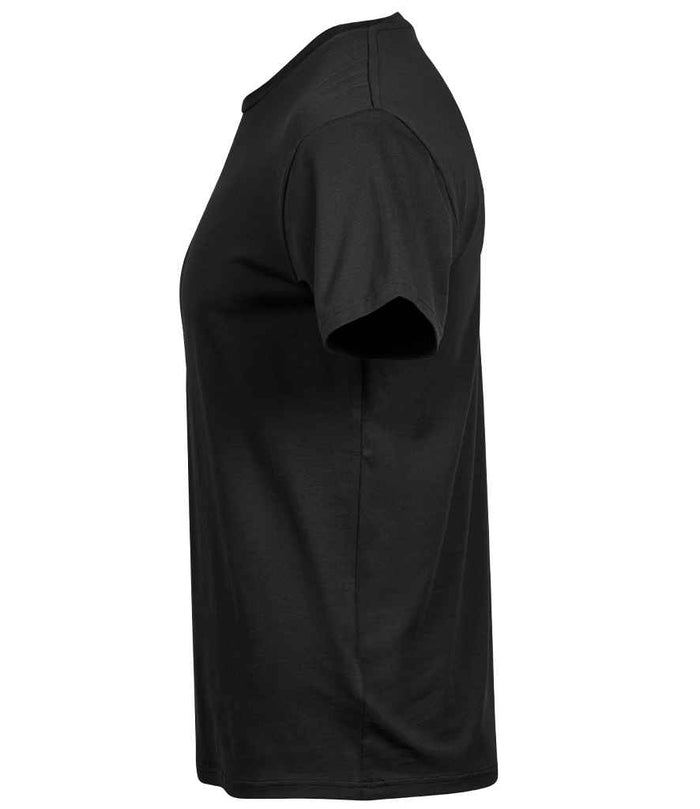 Tee Jays Stretch T-Shirt | Black-Eg Clothing UK