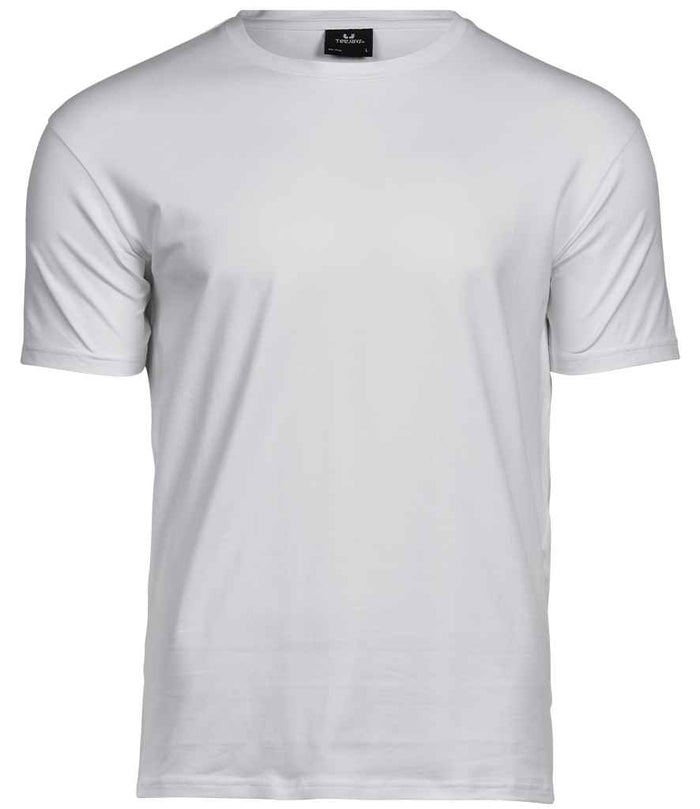 Tee Jays Stretch T-Shirt | White-Eg Clothing UK