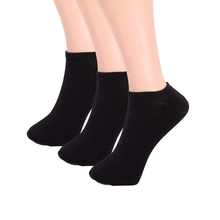 Terry Cushioning 3 Pairs Low Cut Socks Pantsnsox