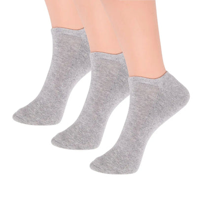 Terry Cushioning 3 Pairs Low Cut Socks Pantsnsox