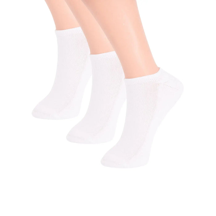 Terry Cushioning 3 Pairs Low Cut Socks Pantsnsox