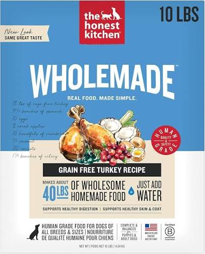 The Honest Kitchen Grain Free Turkey Dehydrated Dog Food
