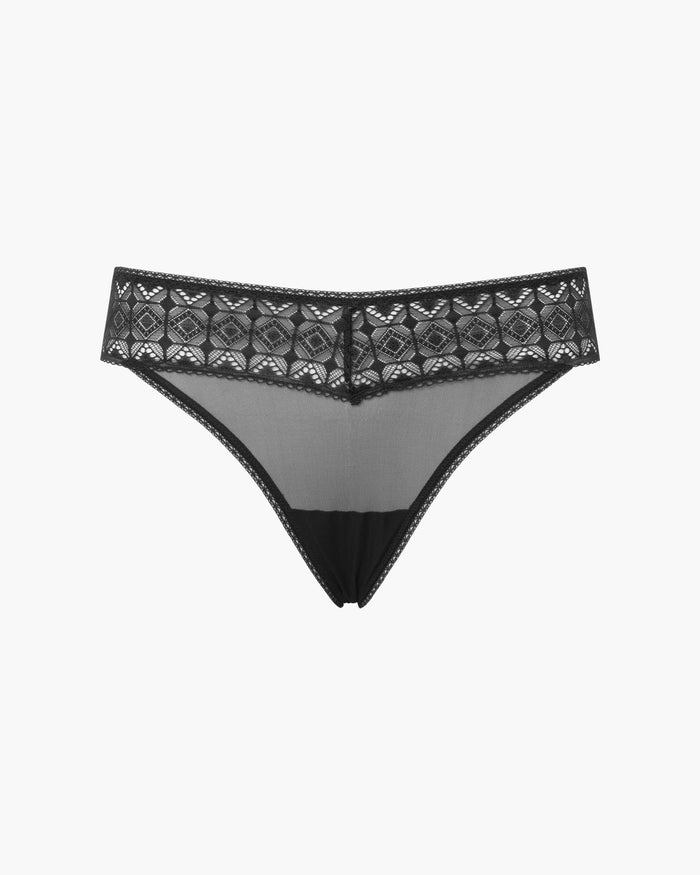 Black Thong - Basilica Thong