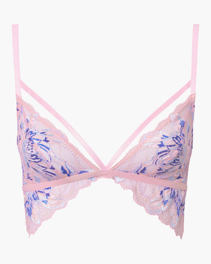 Pink Bralette - Paradiso Triangle Bralette