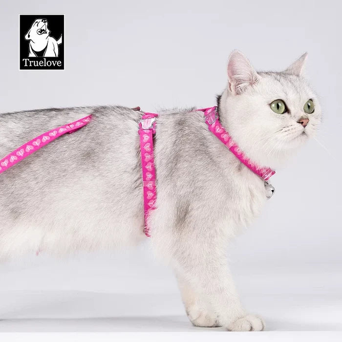 TrueLove Cat Harness and Leash Set TLH3912 - Dog.Dog.Cat.
