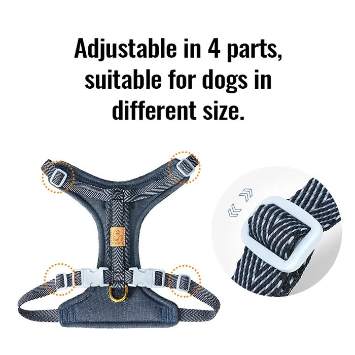 Truelove Comfort Fashionable Series Harness Leash Suit Convenient Poop Bag Dispenser TLH2912 - Dog.Dog.Cat.