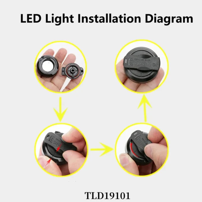 TrueLove LED Clip Dog Safety Light TLD19101 - Dog.Dog.Cat.