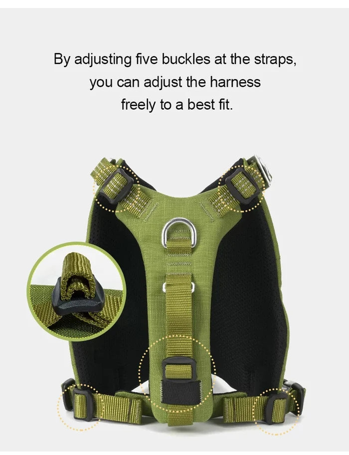 Truelove Tactic Comfortable Cordura Adjust Dog Harness  Model Number:TLB2251 - Dog.Dog.Cat.