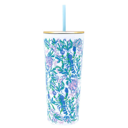 Tumbler with Straw | Lilly Pulitzer