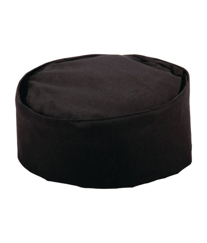 Chef's Hat Unisex 65% polyester 35% cotton 195GSM adjustable Velcro back white kitchen hat