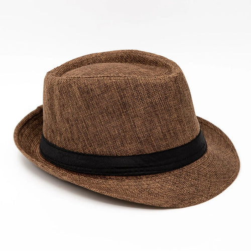 Unisex Classic Fedora Hat Short Brim - Pantsnsox