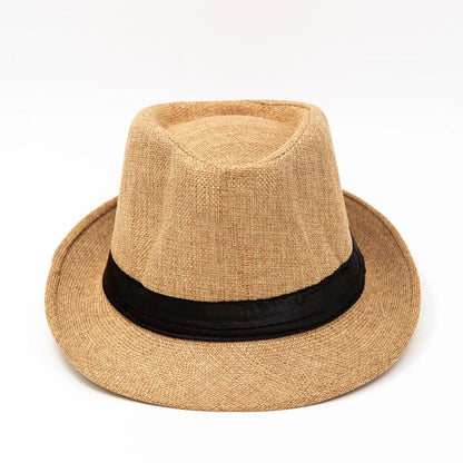 Unisex Classic Fedora Hat Short Brim - Pantsnsox