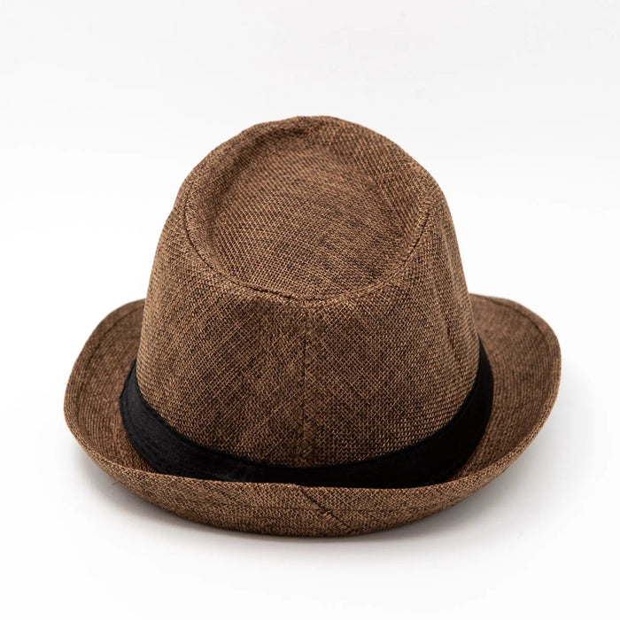 Unisex Classic Fedora Hat Short Brim - Pantsnsox