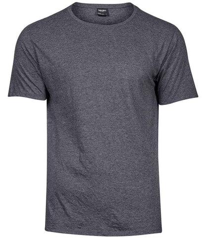 Tee Jays Urban Melange T - Shirt | Black Melange - Eg Clothing UK