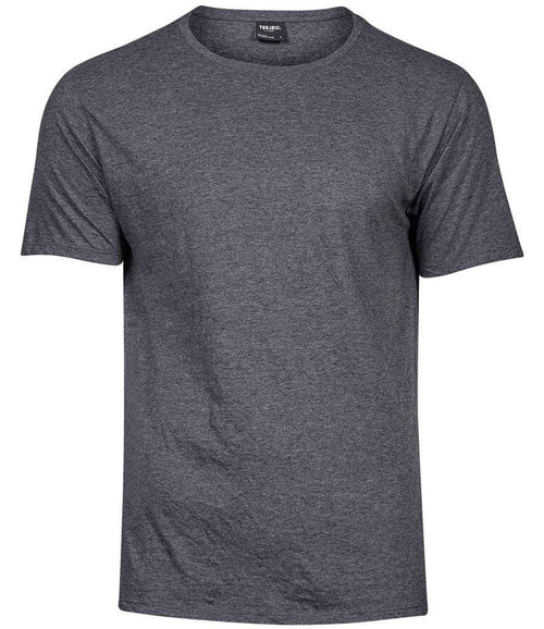 Tee Jays Urban Melange T - Shirt | Black Melange - Eg Clothing UK