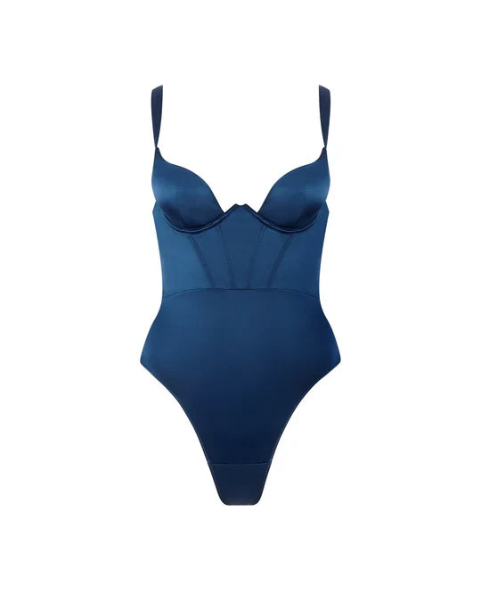 Verona Luxury Satin Wired Push-up Body
