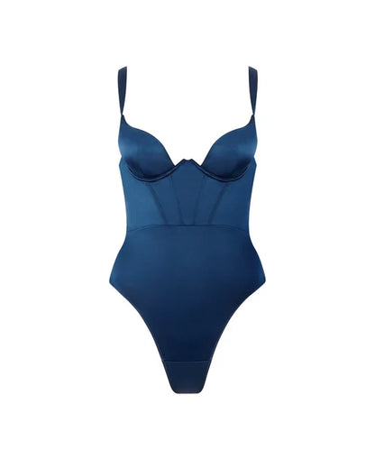 Verona Luxury Satin Wired Push-up Body