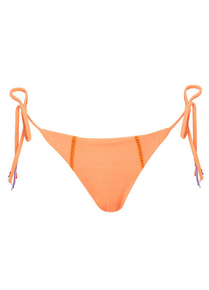 Vibrant Apricot Bikini Bottom