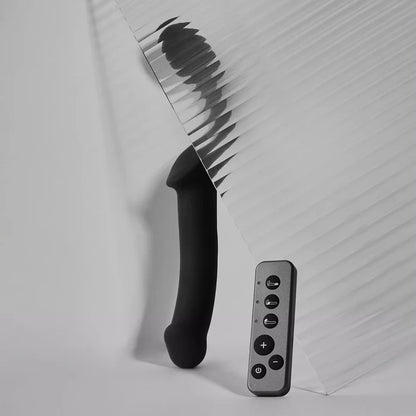 Vibrating Bendable Strap-On Medium