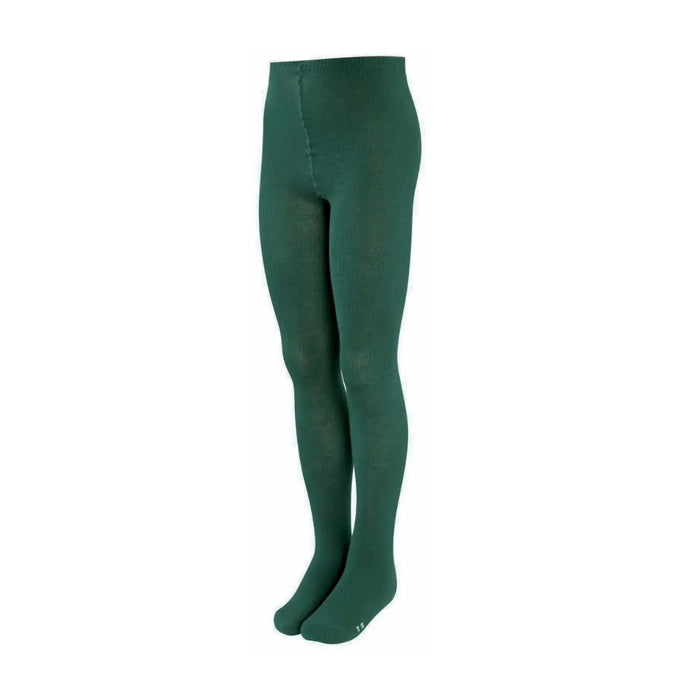 Winter School Cotton Tights - Green Pantsnsox