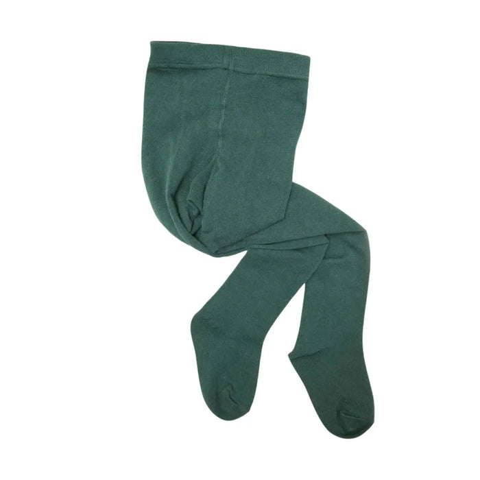 Winter School Cotton Tights - Green Pantsnsox