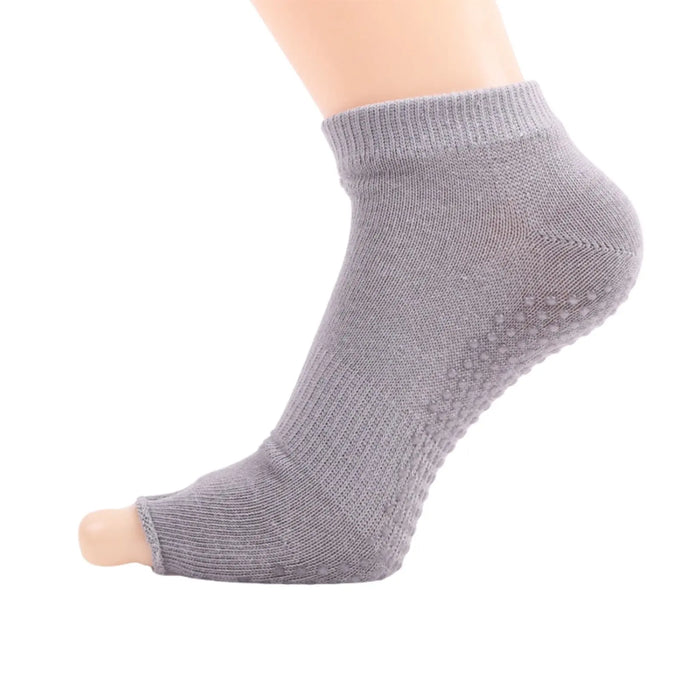 Women Yoga Open Toes Ankle NonSlip Socks Pantsnsox