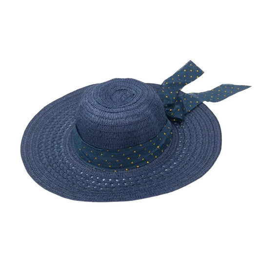 Women's Ultra Wide Spencer Boater Hat - Pantsnsox