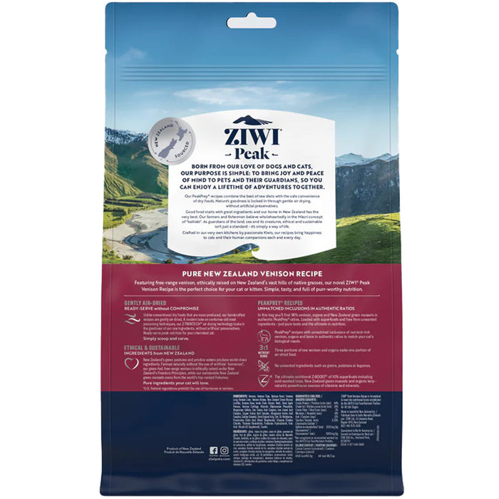 Ziwi Peak Cat Food-Venison : 14 oz - Dog.Dog.Cat.